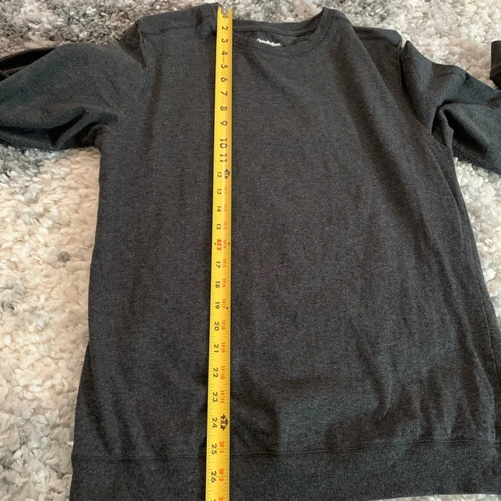 Goodfwllow & Co 💯% Cotton Gray Sweater Size Medium